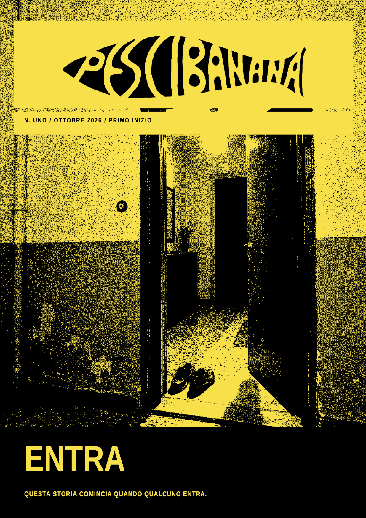 Copertina PESCIBANANA Numero 1 - Ottobre 2026