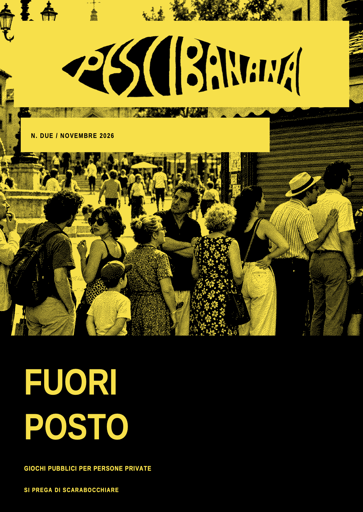 Copertina PESCIBANANA Numero 2 - Novembre 2026